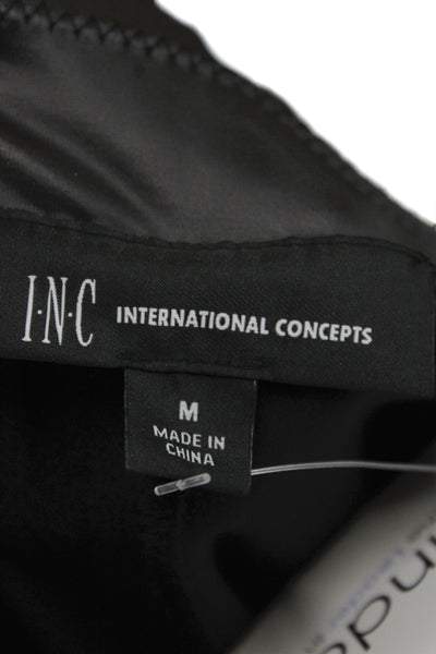 INC International Concepts Women Black Ankle Jeggings Size M