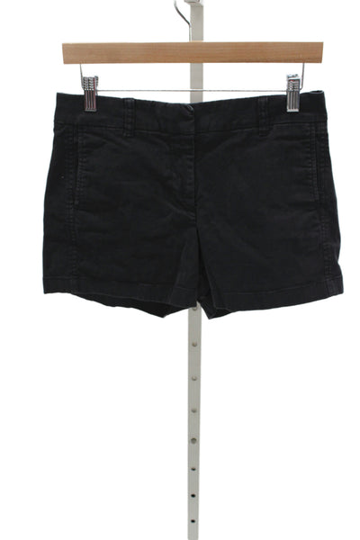 J Crew Unisex Black Chino Shorts Size 4