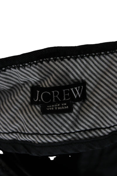 J Crew Unisex Black Chino Shorts Size 4