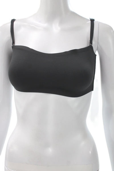 Skims Womens Wireless Bra Black Size Small