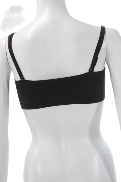 Skims Womens Wireless Bra Black Size Small