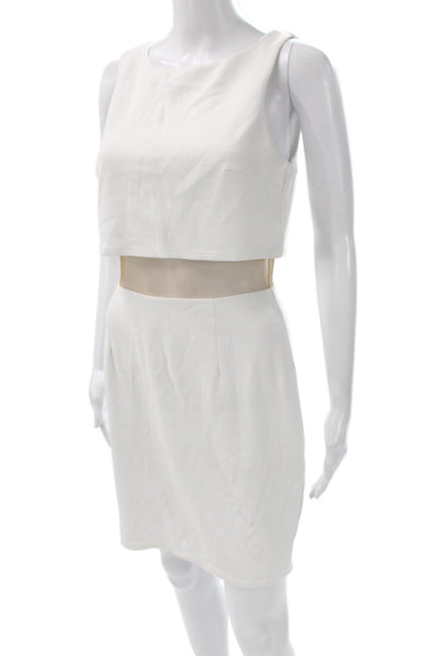 Bailey 44 Women Sheath Mini Dress White Size M