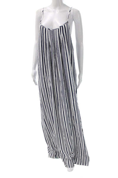 The Jetset Diaries Womens Maxi Slip Dress White Sleeveless Size L