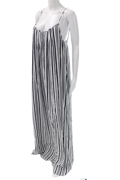 The Jetset Diaries Womens Maxi Slip Dress White Sleeveless Size L