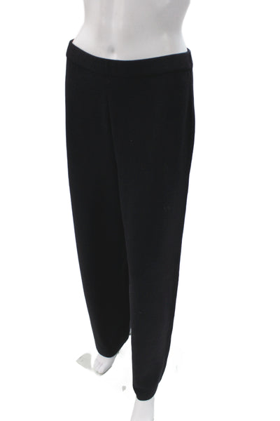 St. John Womens Dress Pants Black Size 8