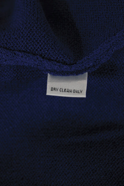 St. John Collection By Marie Gray Women Wool Dress Pants Blue Size 10
