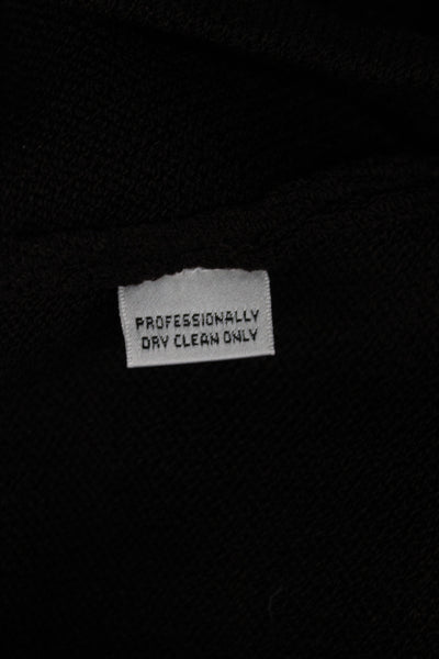 St. John Collection By Marie Gray Women Dress Pants Brown Wool Cashmere Size 10