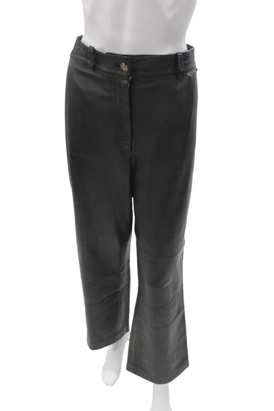St. John Sport By Marie Gray Womens Black Dress Pants Size 14