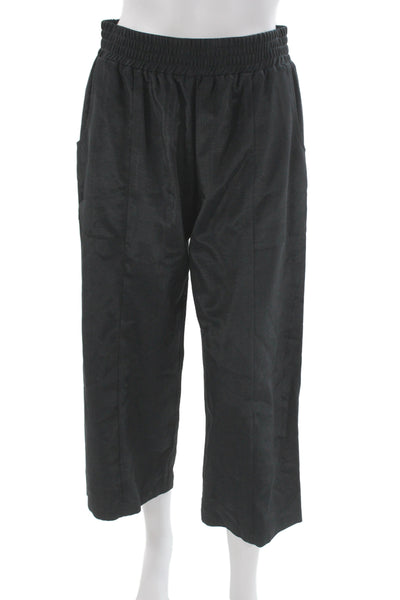 Nikki Chasin Unisex Cropped Black Pants Size M