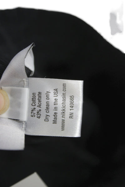 Nikki Chasin Unisex Cropped Black Pants Size M