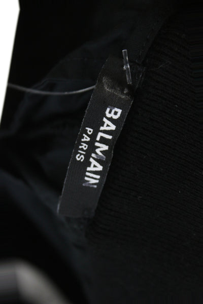 Balmain Girls Two-Toned Activewear Pants Black Size 16A