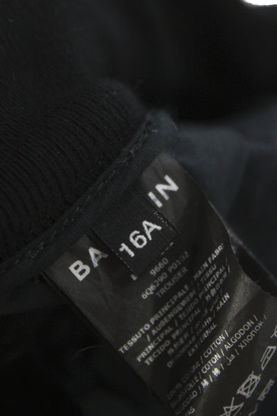 Balmain Girls Two-Toned Activewear Pants Black Size 16A
