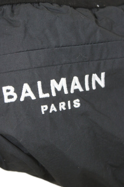 Balmain Girls Two-Toned Activewear Pants Black Size 16A