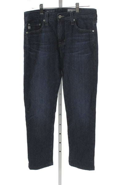 AG Adriano Goldschmied Mens Skinny Straight Dark Blue Jeans Size 29