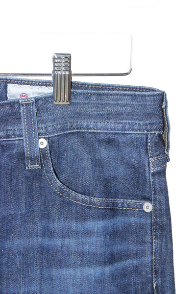 AG Adriano Goldschmied Mens Skinny Straight Dark Blue Jeans Size 29