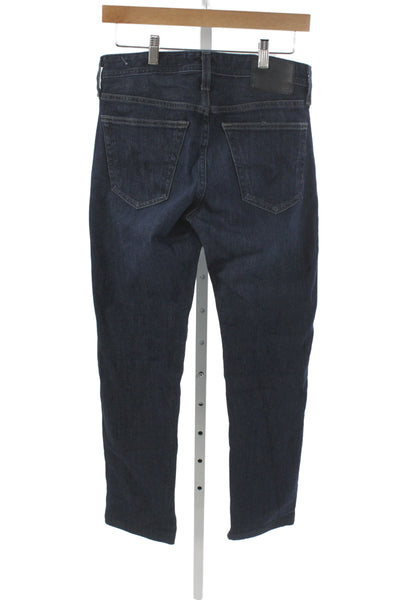 AG Adriano Goldschmied Mens Skinny Straight Dark Blue Jeans Size 29