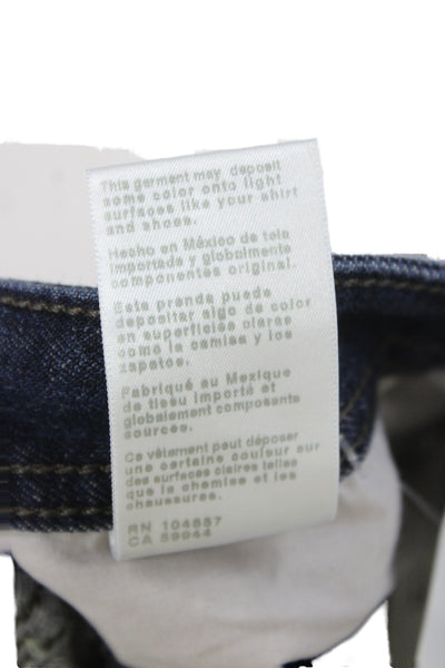 AG Adriano Goldschmied Mens Skinny Straight Dark Blue Jeans Size 29