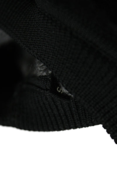 Rag & Bone Jean Unisex Pullover Sweater Black Wool Acrylic Crew Neck Size S