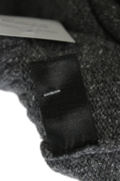Rag & Bone Jean Unisex Pullover Sweater Black Wool Acrylic Crew Neck Size S
