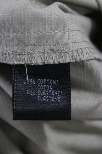 Lafayette 148 New York Womens Cropped Dress Pants Beige Size 16