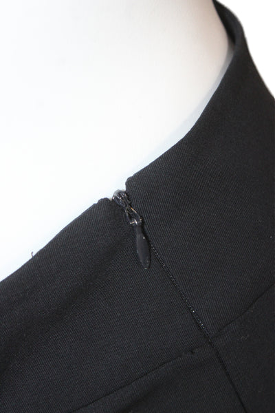 Lafayette 148 New York Womens Plus Dress Pants Black Virgin Wool Size 18