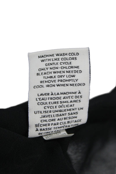 Kate Young For Target Womens Fit & Flare Black Star Print Dress Size S