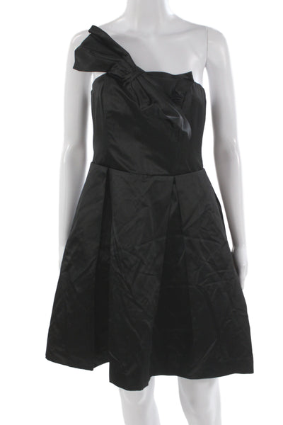 Kate Young For Target Womens A-Line Fit & Flare Dress Black Sleeveless Size 6