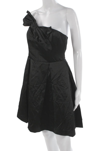 Kate Young For Target Womens A-Line Fit & Flare Dress Black Sleeveless Size 6