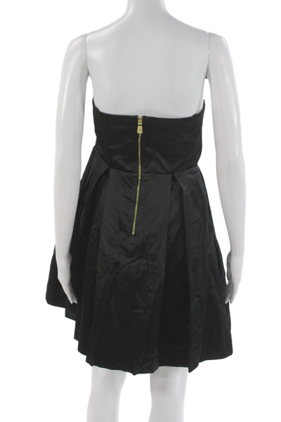 Kate Young For Target Womens A-Line Fit & Flare Dress Black Sleeveless Size 6