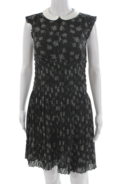 Kate Young For Target Womens Fit & Flare Mini Dress Black Size XS