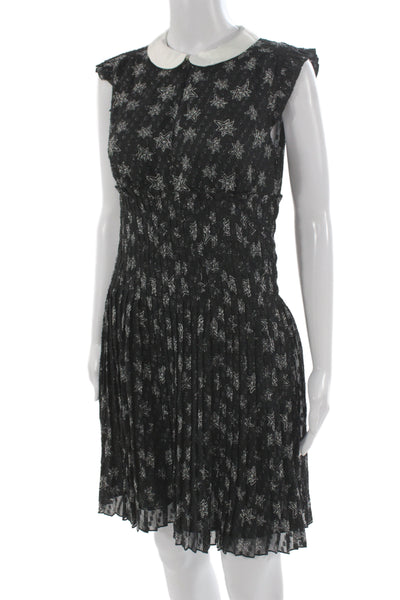 Kate Young For Target Womens Fit & Flare Mini Dress Black Size XS