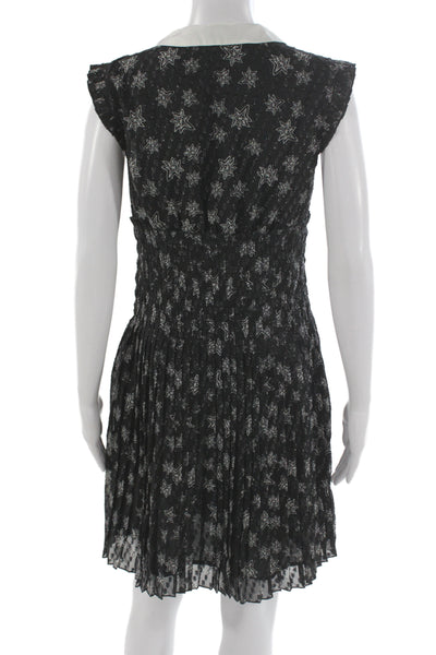 Kate Young For Target Womens Fit & Flare Mini Dress Black Size XS