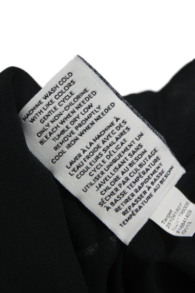 Kate Young For Target Womens Fit & Flare Mini Dress Black Size XS