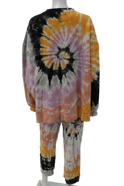 Electric & Rose Unisex Pullover Sweatshirt Set Black Size M