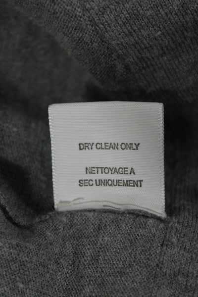 Joie Unisex Cardigan Gray Long Sleeve Wool Cashmere Blend Size M