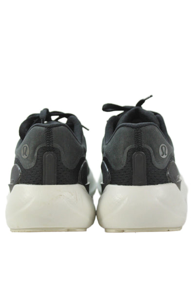 Lululemon Womens Lace Up Low Top Running Sneakers Black Size 8