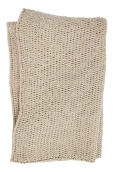 Scoop NYC Unisex Adults Italian Merino Wool Infinity Scarf Beige