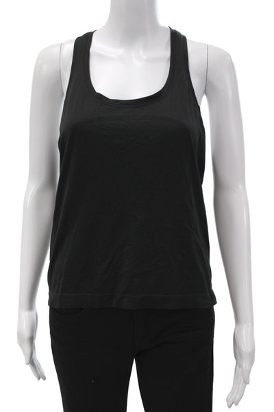 Lululemon Womens Black Cotton Sleeveless Basic Tank Top Size S