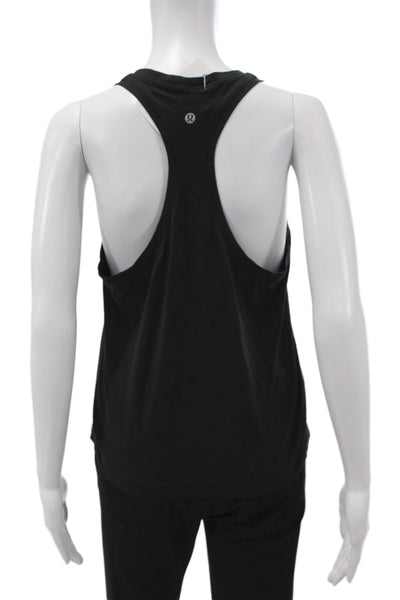 Lululemon Womens Black Cotton Sleeveless Basic Tank Top Size S