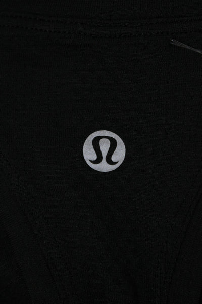 Lululemon Womens Black Cotton Sleeveless Basic Tank Top Size S