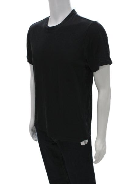 Everlane Mens Black Organic Cotton Crew Neck Short Sleeve T-Shirt Size M