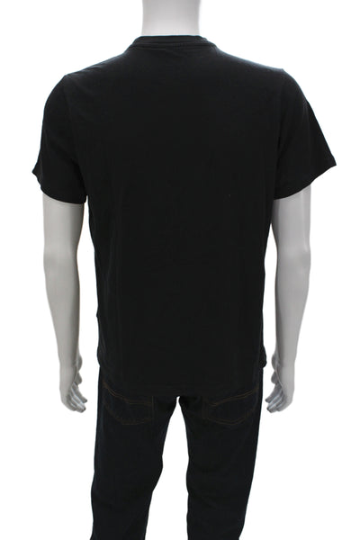 Everlane Mens Black Organic Cotton Crew Neck Short Sleeve T-Shirt Size M