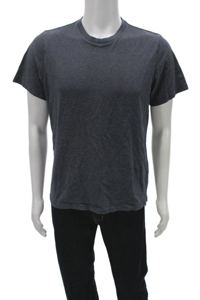 Everlane Mens Dark Gray Organic Cotton Crew Neck T-Shirt Short Sleeve Size M