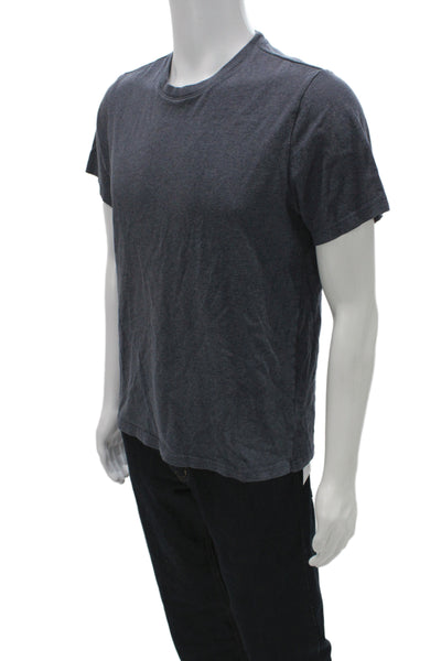 Everlane Mens Dark Gray Organic Cotton Crew Neck T-Shirt Short Sleeve Size M