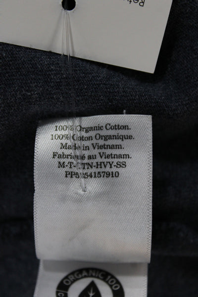 Everlane Mens Dark Gray Organic Cotton Crew Neck T-Shirt Short Sleeve Size M