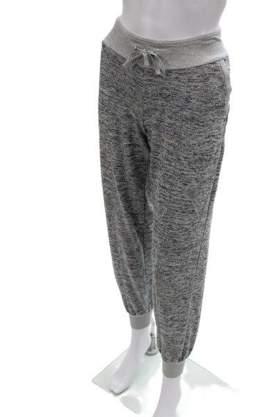 Athleta Womens Jogger Sweatpants Gray Drawstring 96% Polyester Size S