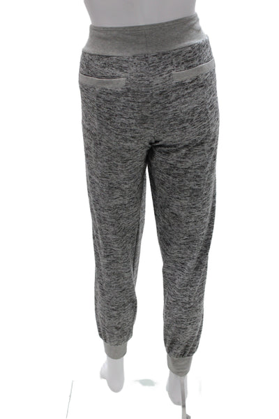 Athleta Womens Jogger Sweatpants Gray Drawstring 96% Polyester Size S