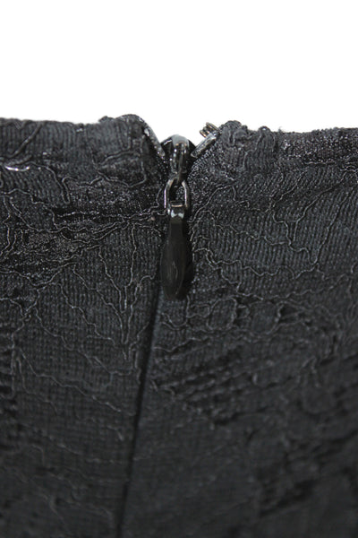 By The Way Women Bodycon Mini V-Neck Sleeveless Black Dress Size S