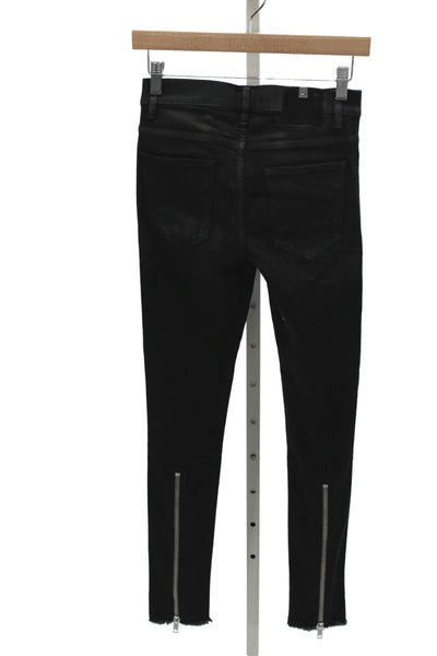 Alyx Women Ankle Skinny Black Jeans Size 26