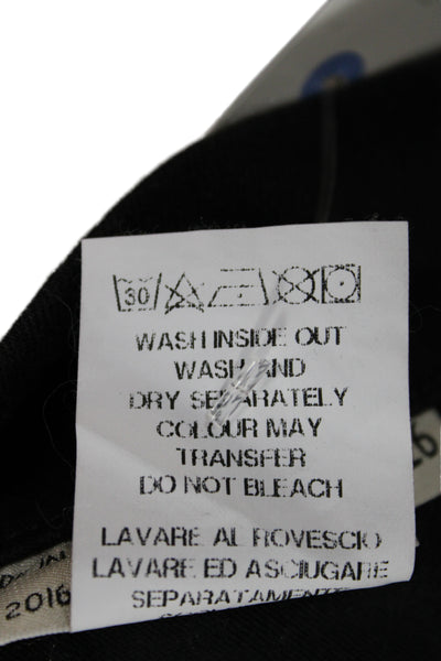 Alyx Women Ankle Skinny Black Jeans Size 26